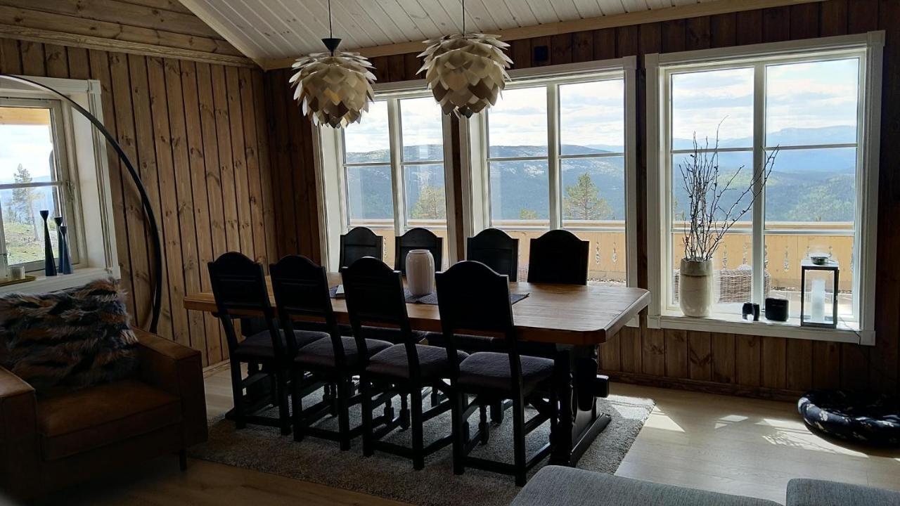 Wonderful Cabin With Amazing Mountain - View Lifjell Exteriör bild