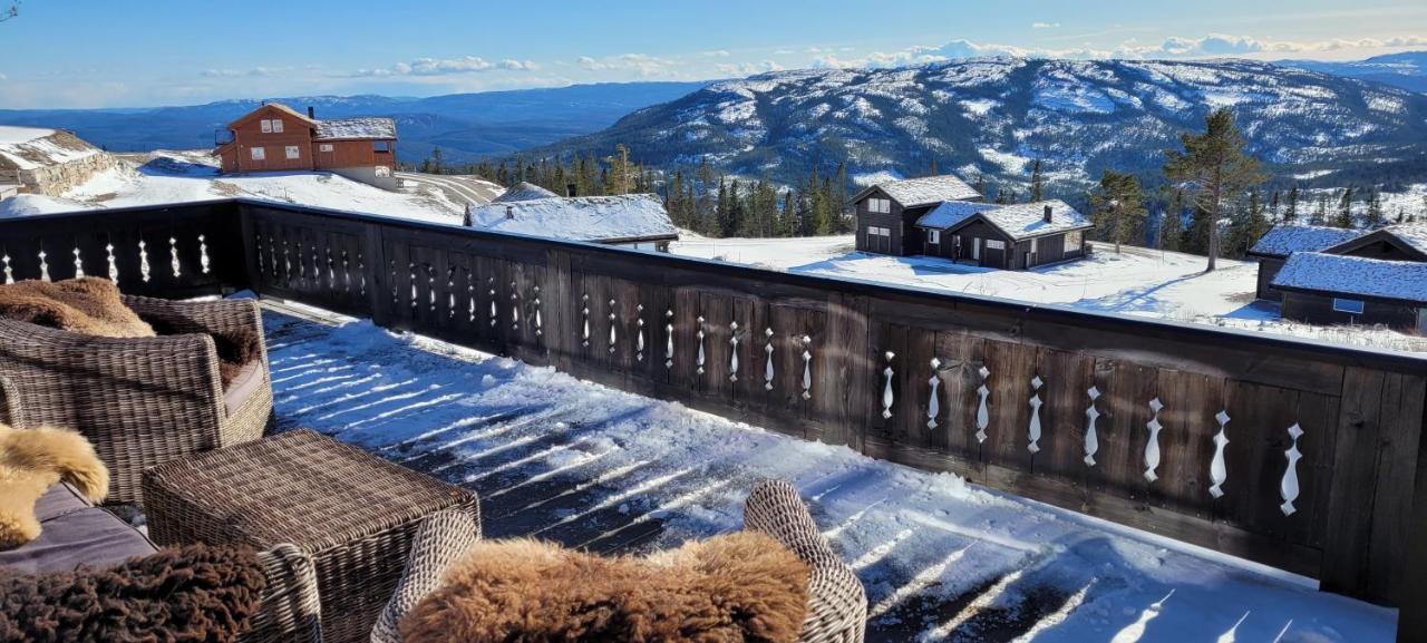 Wonderful Cabin With Amazing Mountain - View Lifjell Exteriör bild