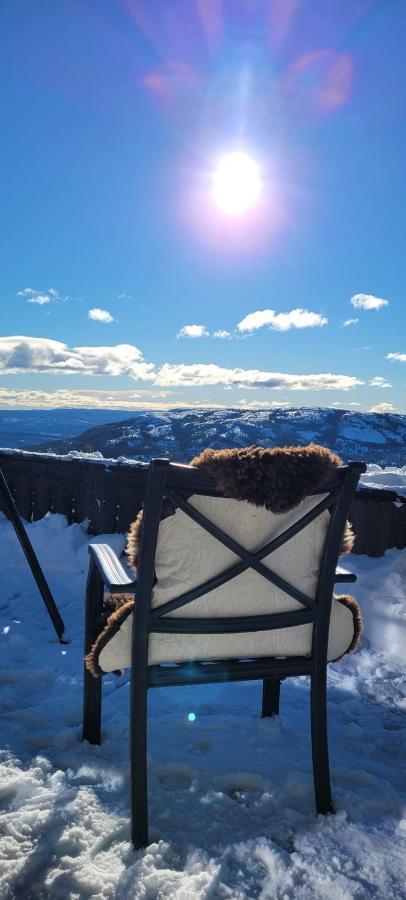 Wonderful Cabin With Amazing Mountain - View Lifjell Exteriör bild