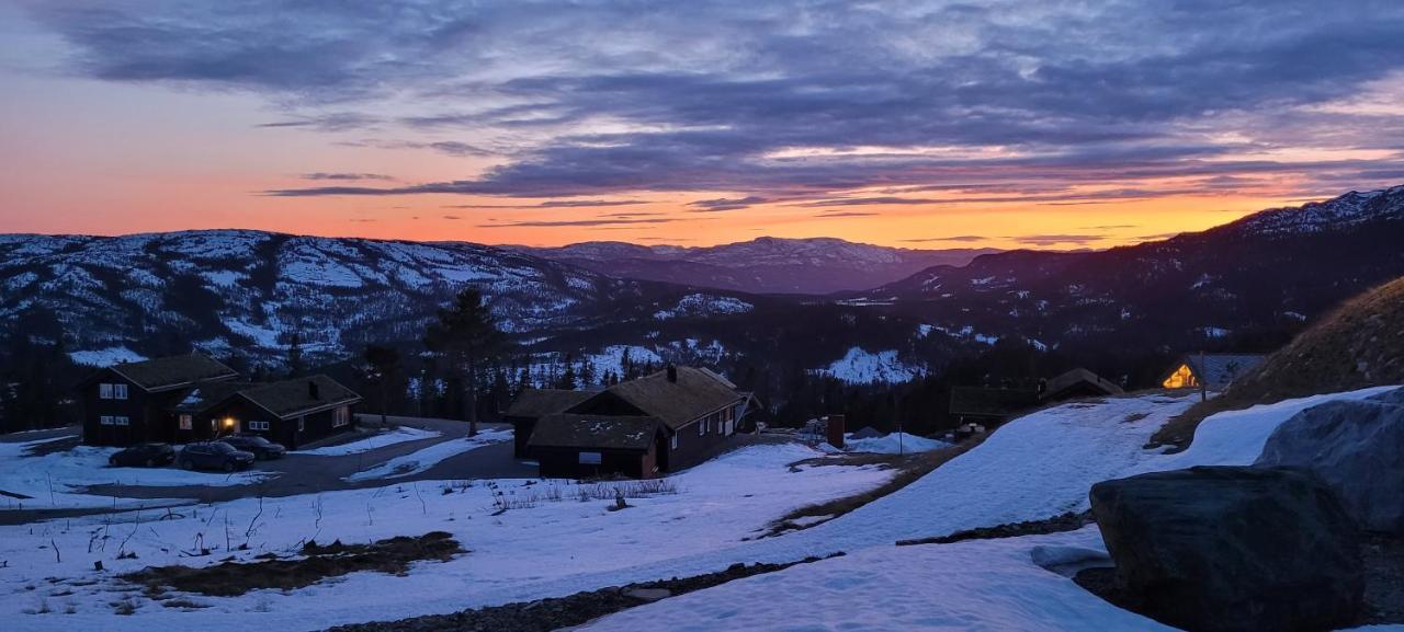 Wonderful Cabin With Amazing Mountain - View Lifjell Exteriör bild