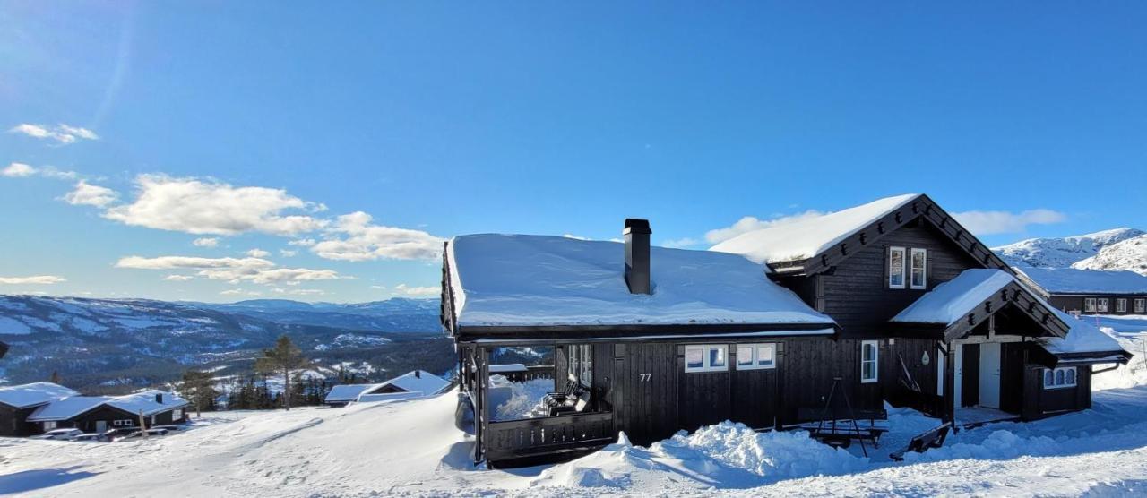 Wonderful Cabin With Amazing Mountain - View Lifjell Exteriör bild